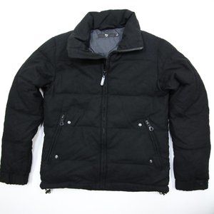 Jil Sander x Uniqlo J+ Black Wool Down Feather Puffer Jacket M